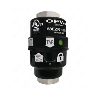 Breakaway (valvula de corte) 68EZR reconectable de 1" OPW 1