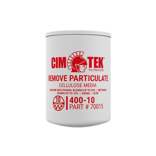 Cim Tek 70015 / 400-10 Caja con 12 Filtros de 1"X10 Micrones