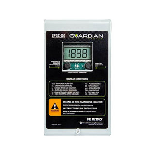 Caja controlador guardian SPGC-220 5800100220 para bomba de velocidad fija (3/4, 1.5 y HP) FE PETRO