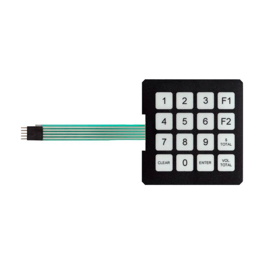 Teclado GENUINO de programacion para dispensario Encore E500S GILBARCO